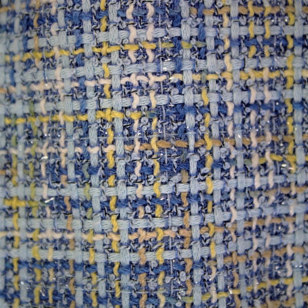 Karen Scott | Blue Tweed Skirt - Picture 4 of 7